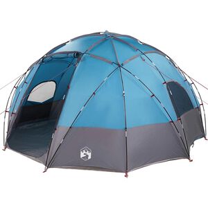 vidaXL &Scaron;ator s kupolom s krovom Plava 475 x 475 x 235 cm taft