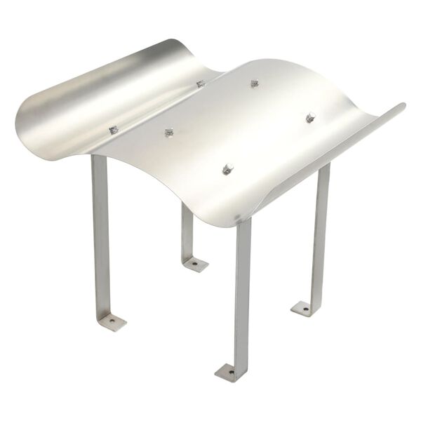 vidaXL Kapa za dimnjak od nehrđajućeg čelika 40 x 40 x 36 cm