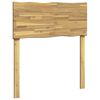 vidaXL Uzglavlje s prirodnim rubom ROSTOCK Bijela 75 cm