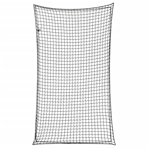 vidaXL Mreža za prikolicu s elastičnim užetom crna 6 x 3,5 m PP