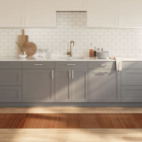 vidaXL Tepih pravokutni smeđi 60 x 500 cm od bambusa