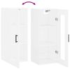 vidaXL Zidni ormarić bijeli 34,5 x 34 x 90 cm