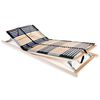 vidaXL Podnica za krevet s 42 letvice i 7 zona 80 x 200 cm