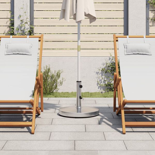 vidaXL Baza suncobrana za stupove &Oslash; 32/38/48 mm 25 kg okrugla