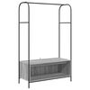 vidaXL Stalak za odjeću Siva 100 x 44 x 160 cm Konstruirano drvo
