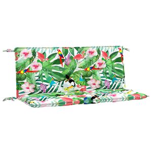 vidaXL Jastuci za vrtnu klupu 2 kom vi&scaron;ebojni 120x50x7 cm od tkanine