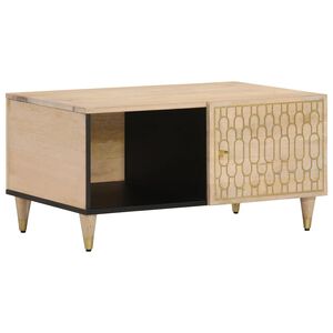 vidaXL Stolić za kavu 80 x 50 x 40 cm od masivnog drva manga