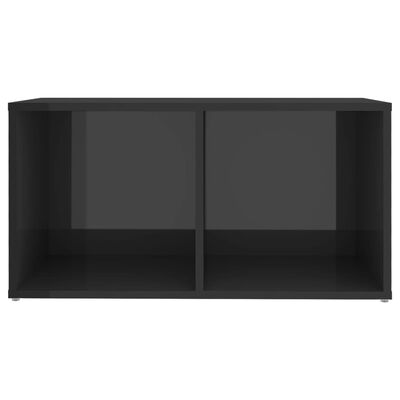 vidaXL 6-dijelni set TV ormarića visoki sjaj sivi od iverice