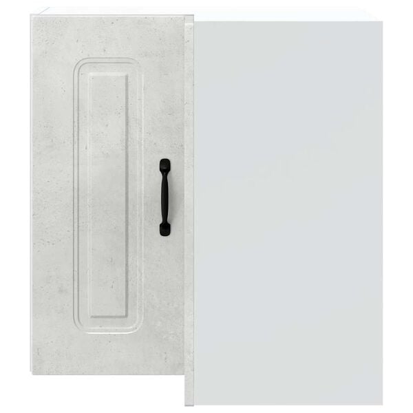 vidaXL Kuhinjski zidni kutni ormarić Kalmar boja betona drveni