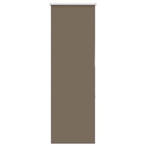 vidaXL Rolo zavjesa za zamračivanje boje kave 40x130 cm &Scaron;irina tkanine 35,7 cm Poliester