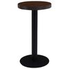vidaXL Bistro stol tamnosmeđi 40 cm MDF