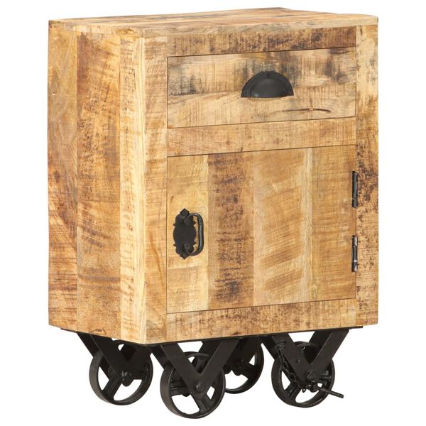 vidaXL Noćni ormarić 40 x 30 x 57 cm masivno drvo manga