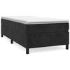 vidaXL Box spring krevet s madracem crni 90x190 cm bar&scaron;unasti