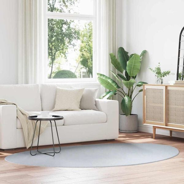 vidaXL Tepih HUARTE Siva 160 x 230 cm Poliester