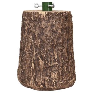 vidaXL Stalak za božićno drvce u obliku debla &Oslash; 23 x 34 cm