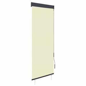 vidaXL Vanjska roleta 60 x 250 cm krem