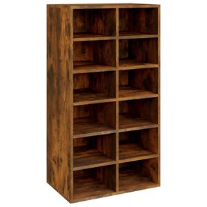 vidaXL Stalak za cipele boja hrasta 54x34x100,5 cm konstruirano drvo