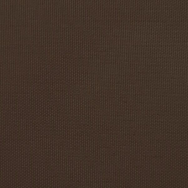 vidaXL Jedro protiv sunca od tkanine Oxford trokutasto 3x3x3 m smeđe