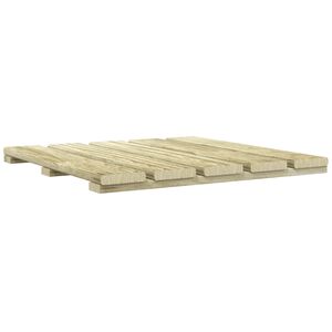 vidaXL Pločice za decking 6 pcs Zelena 50 x 50 cm