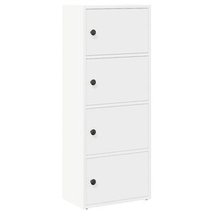 vidaXL Regal za knjige bijeli 40x24x102 cm konstruirano drvo