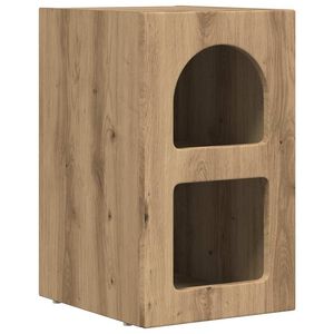 vidaXL Noćni ormarić ELST Umjetnički hrast 29,5 x 33,5 x 50 cm