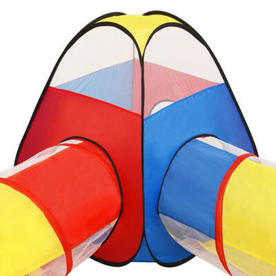 vidaXL Dječji šator za igru s 250 loptica višebojni 190 x 264 x 90 cm