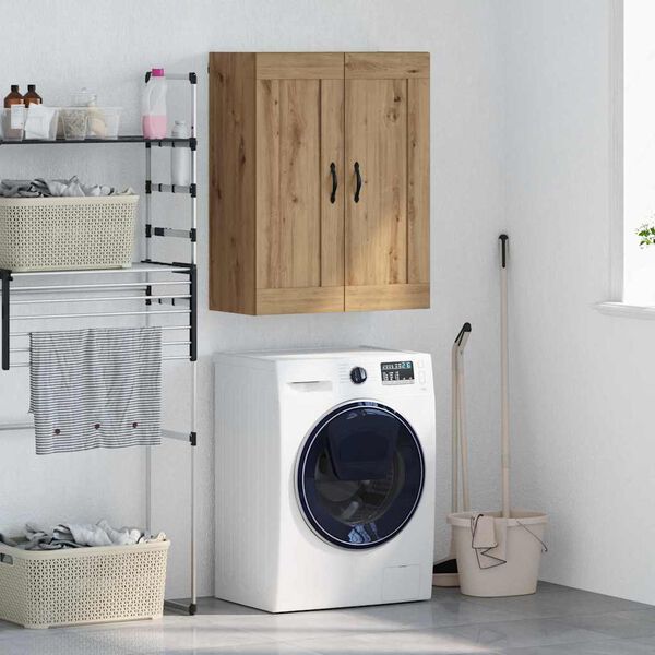 vidaXL Zidni ormarić Umjetnički hrast 69,5 x 34 x 90 cm