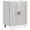 vidaXL Donji kuhinjski ormarić Porto boja hrasta konstruirano drvo