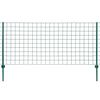 vidaXL Euro ograda 20 x 1,5 m čelična zelena