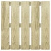 vidaXL Pločice za decking 6 pcs Zelena 50 x 50 cm
