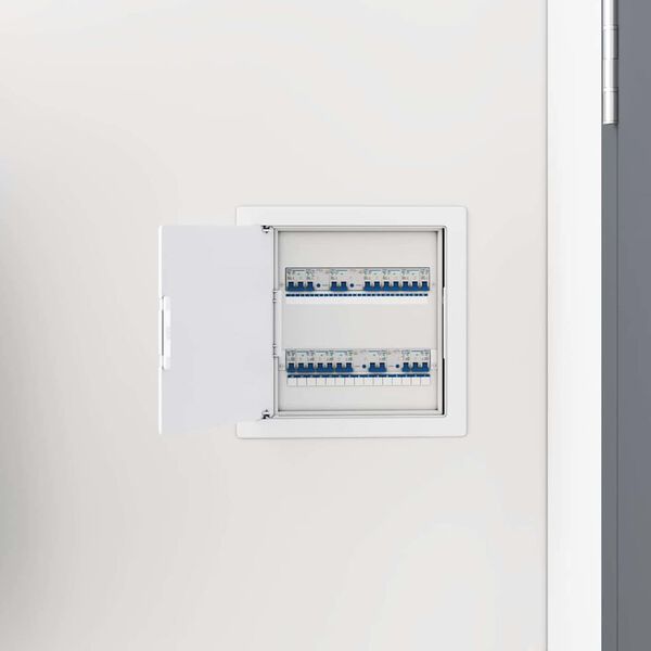 vidaXL Paneli za pristup 2 pcs Bijelo 20 x 20 cm ABS plastika