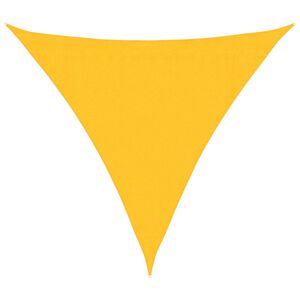 vidaXL Jedro za za&scaron;titu od sunca 160 g/m&sup2; žuto 3,6 x 3,6 x 3,6 m HDPE