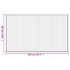 vidaXL Tepih pravokutni tamnosmeđi 60 x 300 cm od bambusa