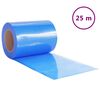 vidaXL Zavjesa za vrata plava 300 mm x 2,6 mm 25 m PVC