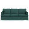 vidaXL Sofa 180cm Tamnozelena Metal