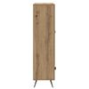 vidaXL Highboard s ladicama Umjetnički hrast 69,5 x 31 x 115 cm
