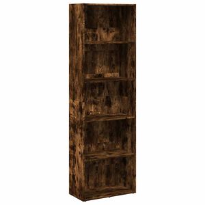 vidaXL Regal za knjige boja hrasta 60x30x189 cm konstruirano drvo