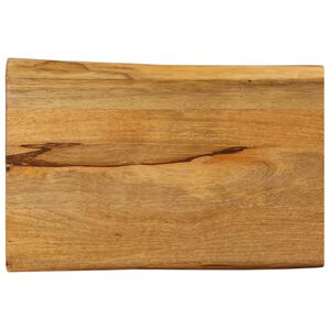 vidaXL Stolna ploča 50x40x2,5 cm od masivnog drva manga sa živim rubom