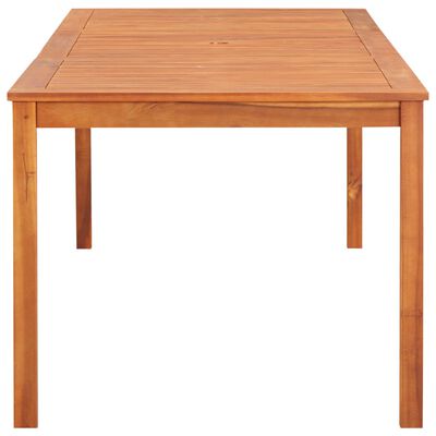 vidaXL Vrtni stol od masivnog bagremovog drva 215 x 90 x 74 cm