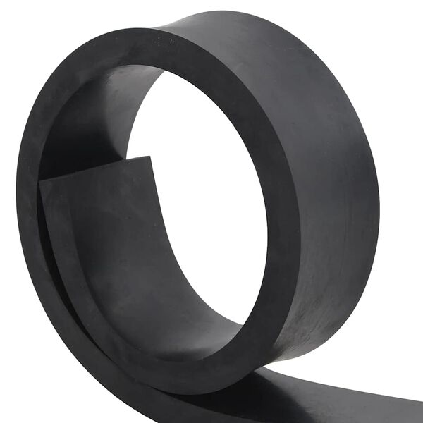 vidaXL Gumeni rub za snježni plug crni 80x8x2 cm