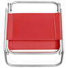vidaXL Sklopive stolice za plažu od tkanine 2 kom crvene