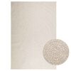 vidaXL Tepih ZIZUR 160 x 230 cm s izgledom jute unutarnji i vanjski