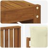 vidaXL Set vanjskih sofa s jastukom 6 pcs Prirodna i krem