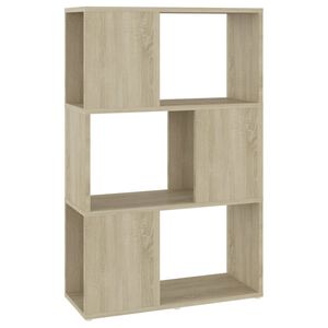 vidaXL Ormarić za knjige / pregrada boja hrasta 60x24x94 cm drveni