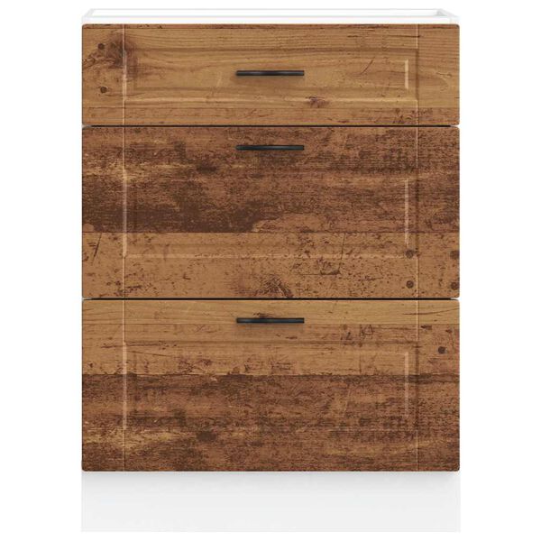 vidaXL Donji kuhinjski ormarić Porto boja drva konstruirano drvo