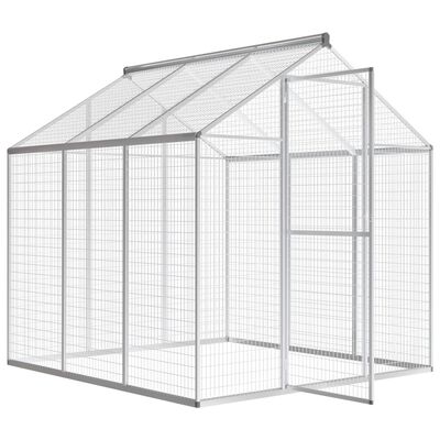 vidaXL Vanjski kavez za ptice od aluminija 183 x 178 x 194 cm