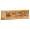 vidaXL Klupa za pohranu 128 cm od masivnog drva manga