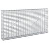 vidaXL Gabion s žicom debljine 5 mm i mrežom 5x2,5 cm 100x10x50 cm