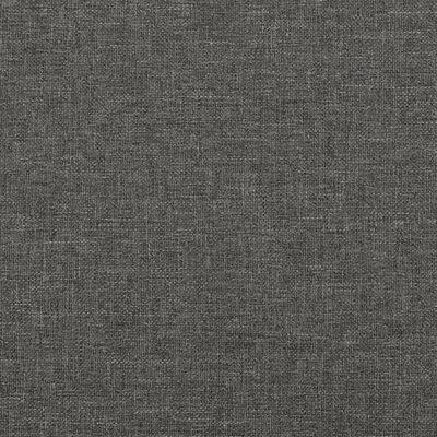 vidaXL Okvir kreveta tamnosivi 120 x 190 cm od tkanine