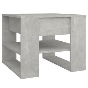 vidaXL Stolić za kavu boja betona 55,5x55x45 cm konstruirano drvo